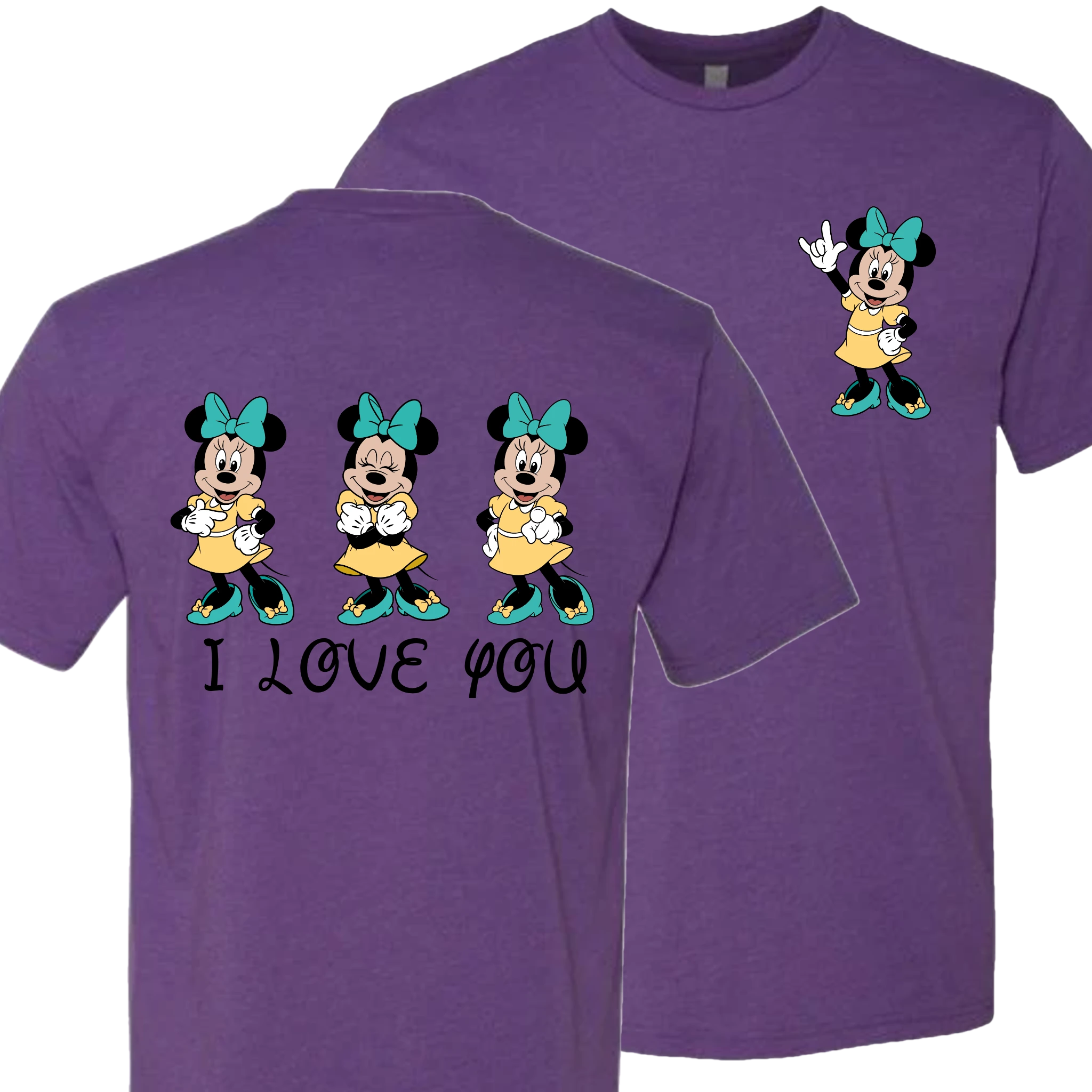 Minnie ILY I Love You T-Shirt