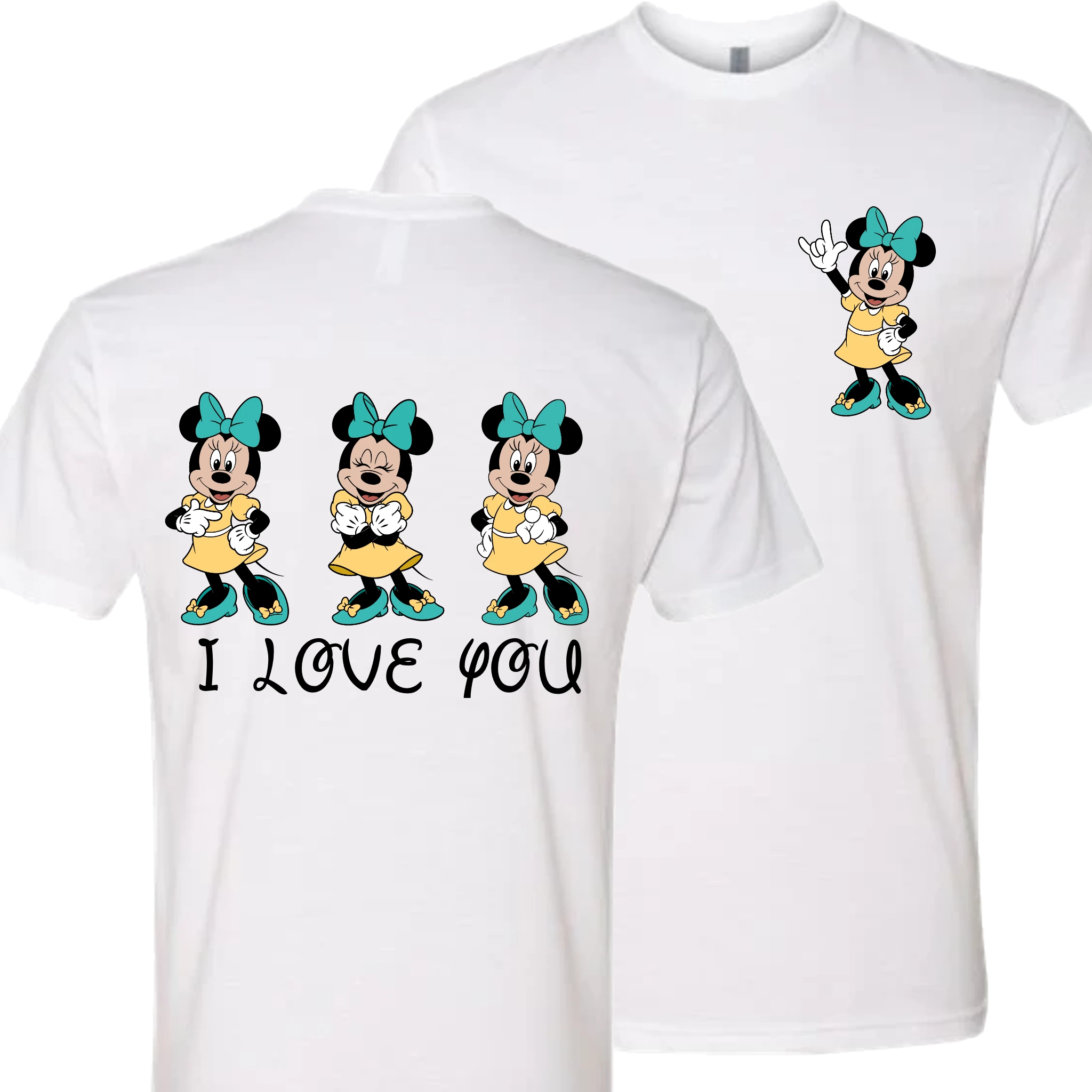 Minnie ILY I Love You T-Shirt