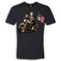 Donald Trump on a Motorcycle
