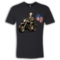 George Washington on a Motorcycle