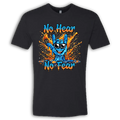 No Hear, No Fear Blue/Orange T-Shirt
