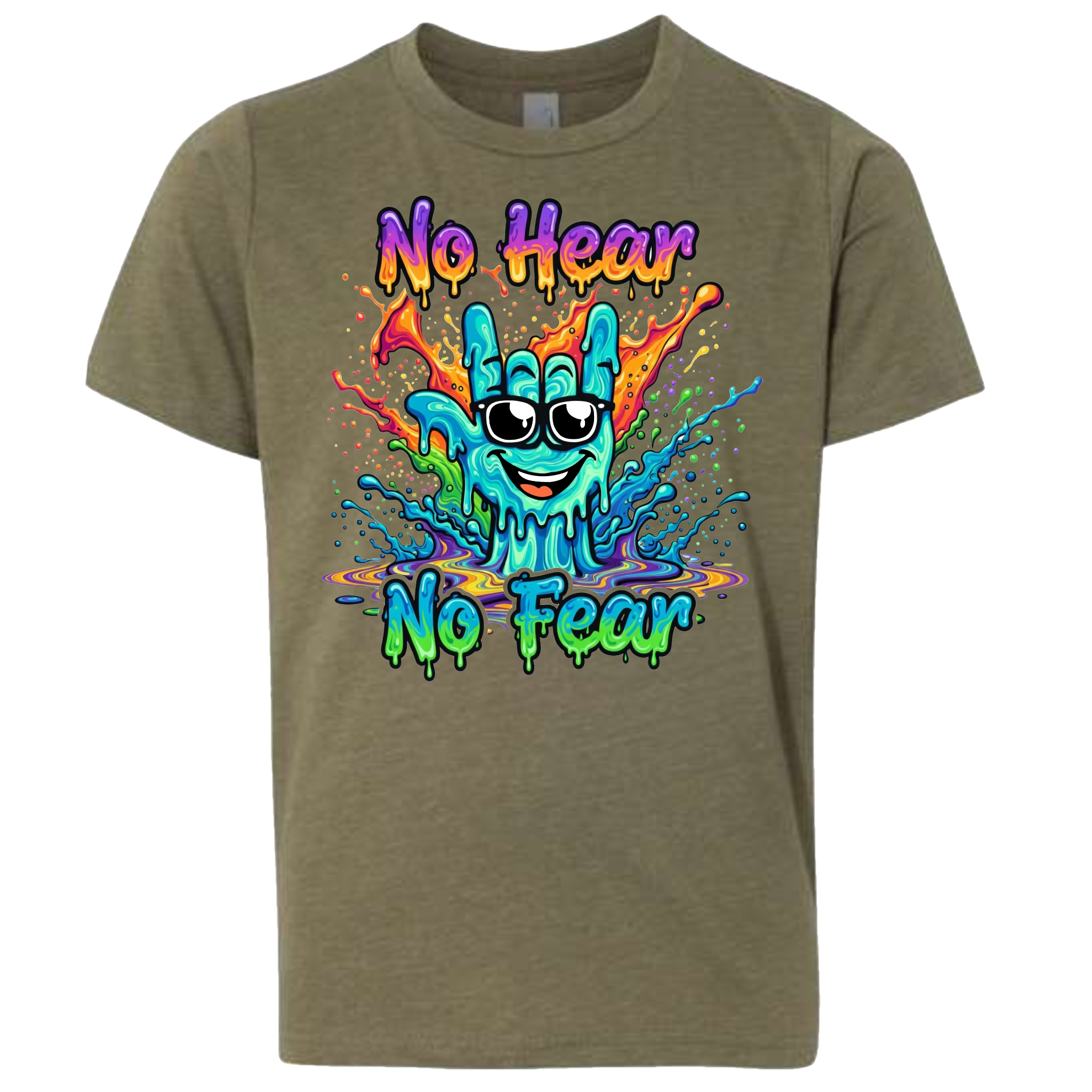No Hear, No Fear T-Shirt (Kids Sizes)