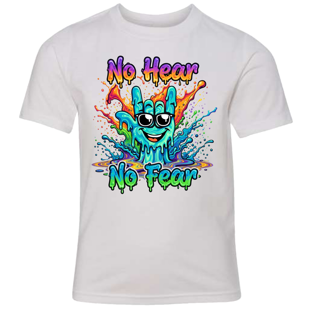 No Hear, No Fear T-Shirt (Kids Sizes)