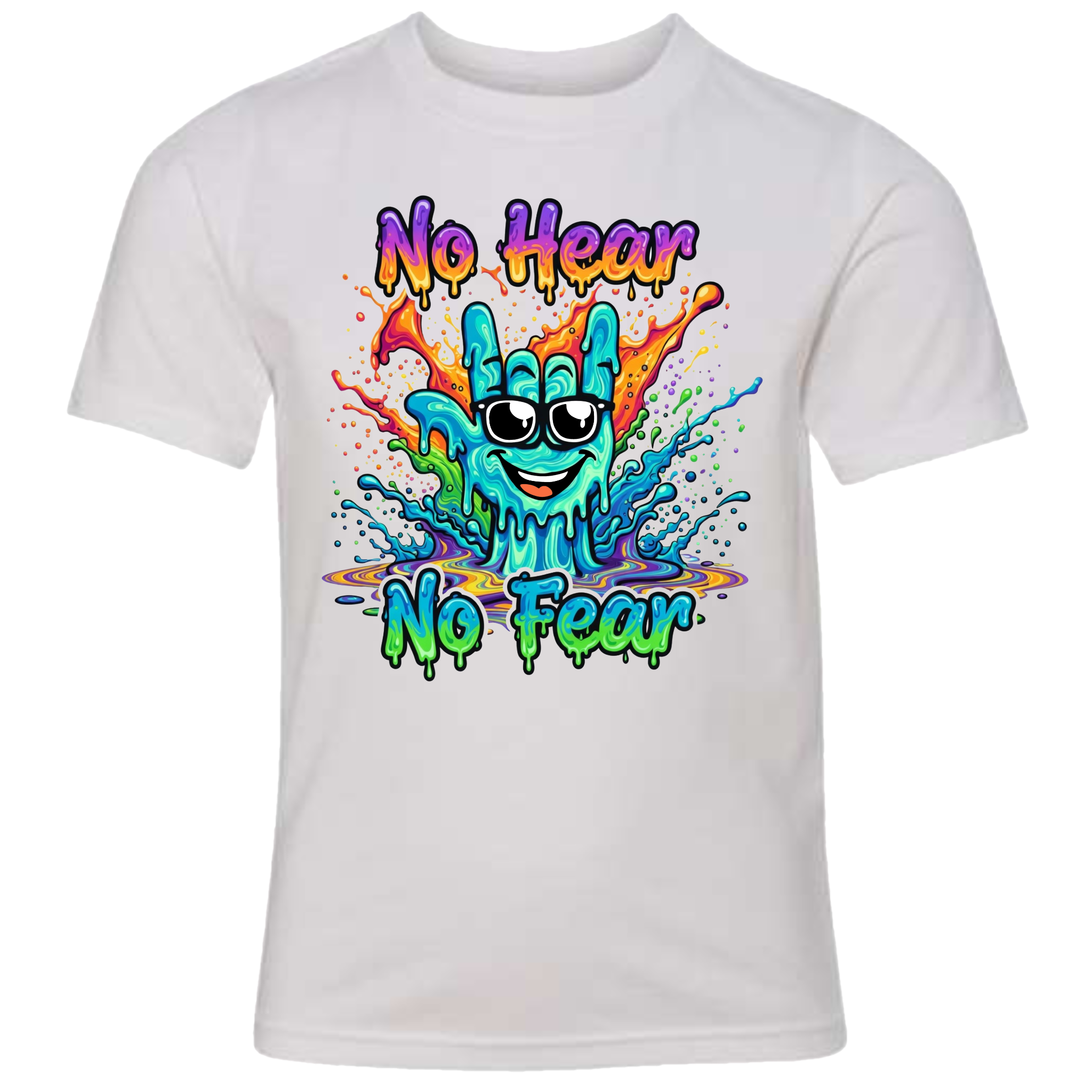 No Hear, No Fear T-Shirt (Kids Sizes)