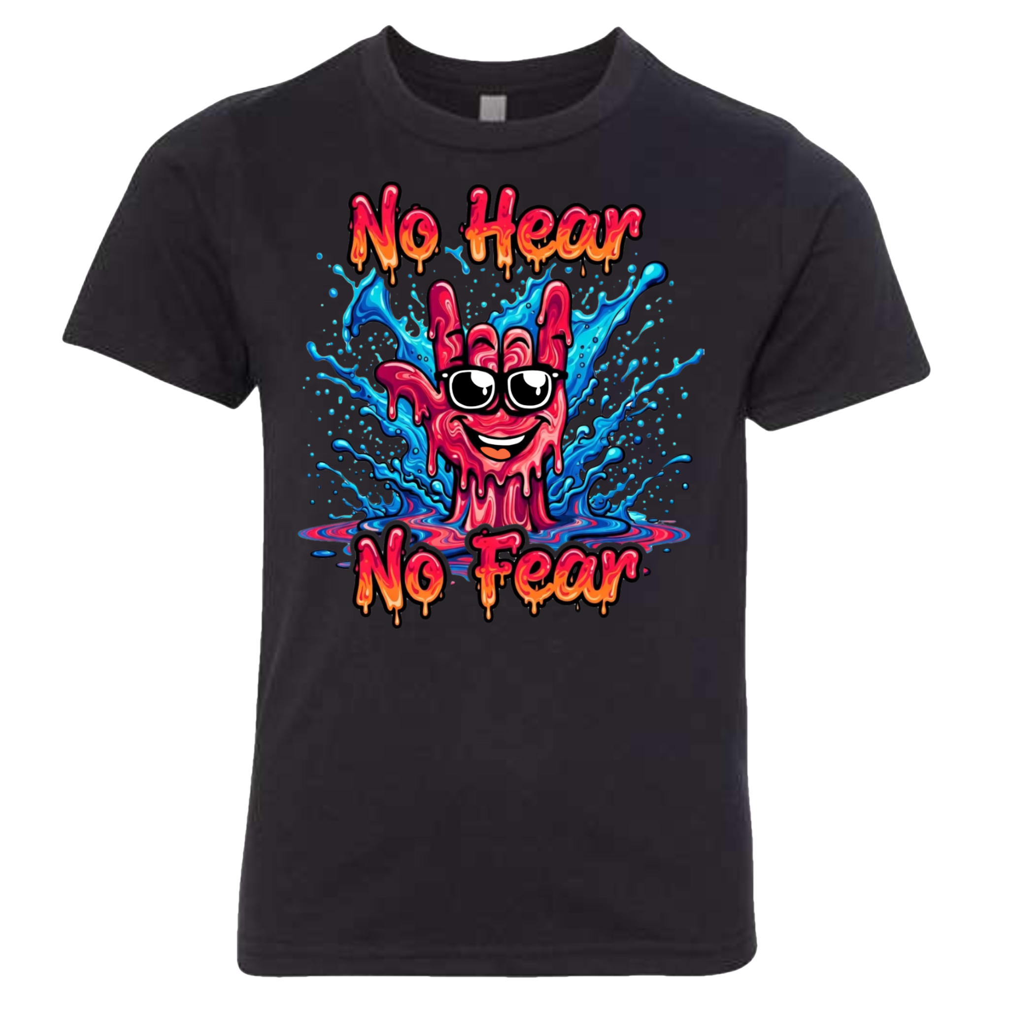 No Hear, No Fear T-Shirt (Kids Sizes)