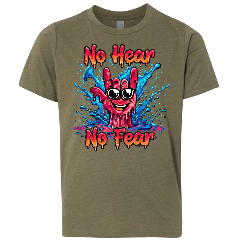 No Hear, No Fear T-Shirt (Kids Sizes)