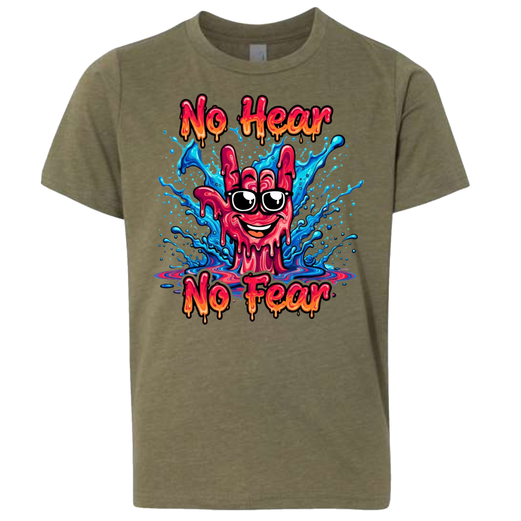 No Hear, No Fear T-Shirt (Kids Sizes)
