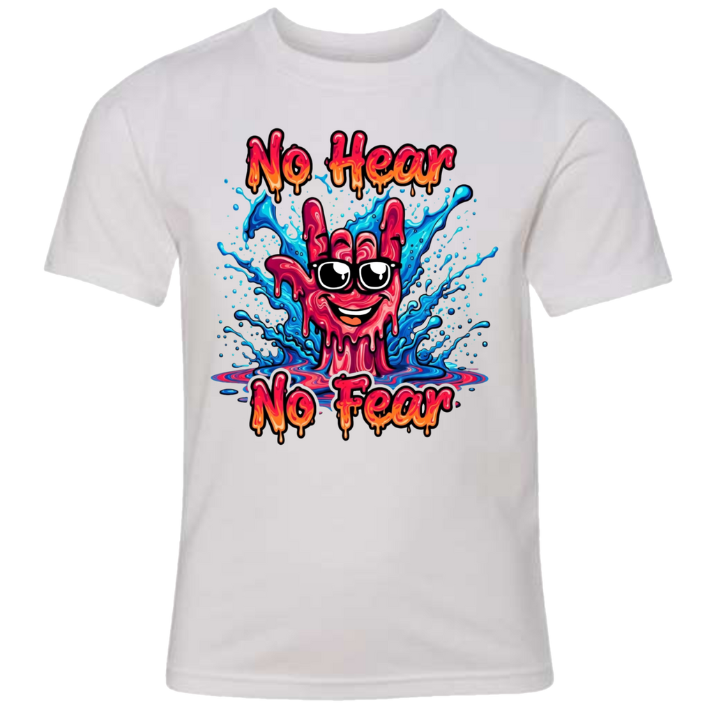 No Hear, No Fear T-Shirt (Kids Sizes)