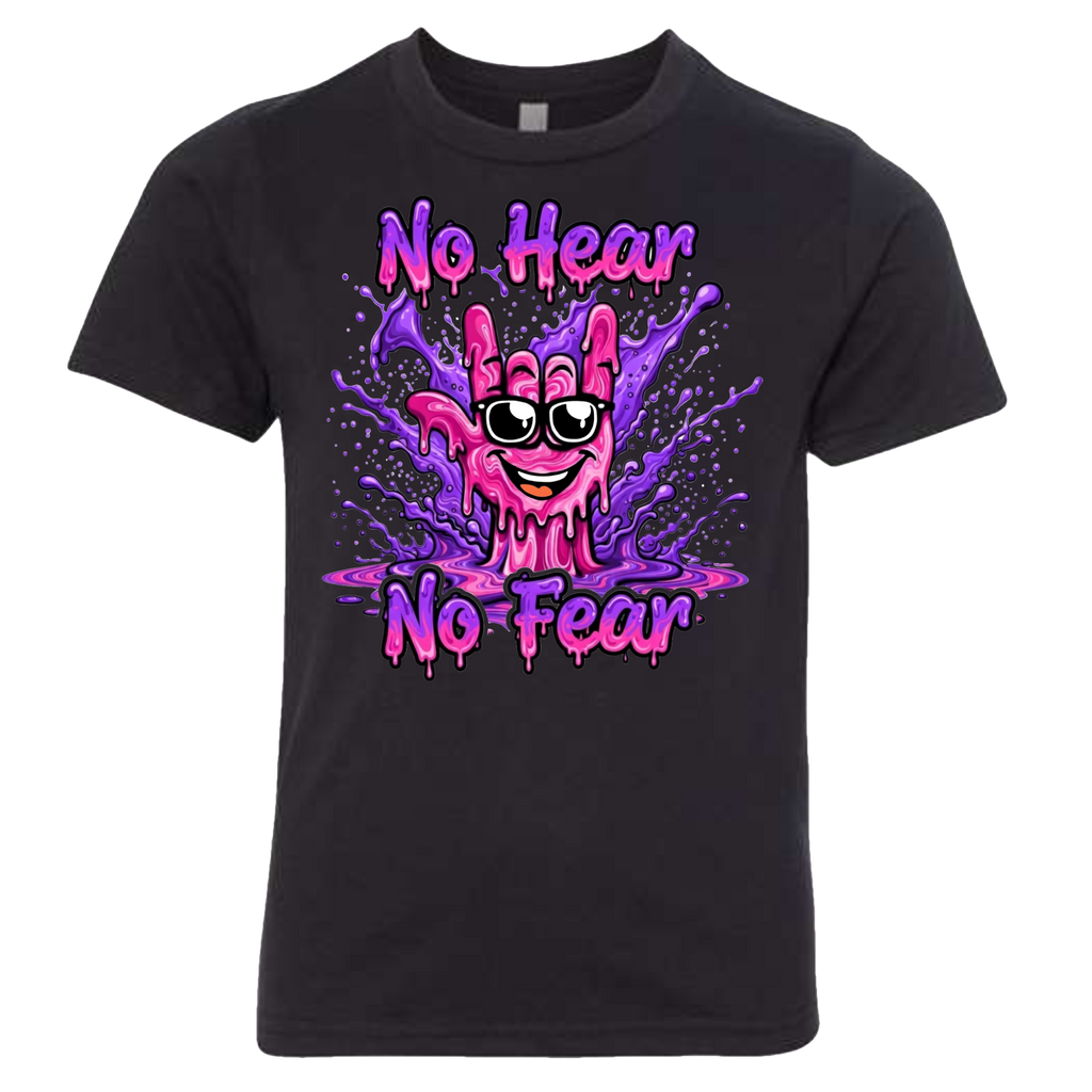 No Hear, No Fear T-Shirt (Kids Sizes)