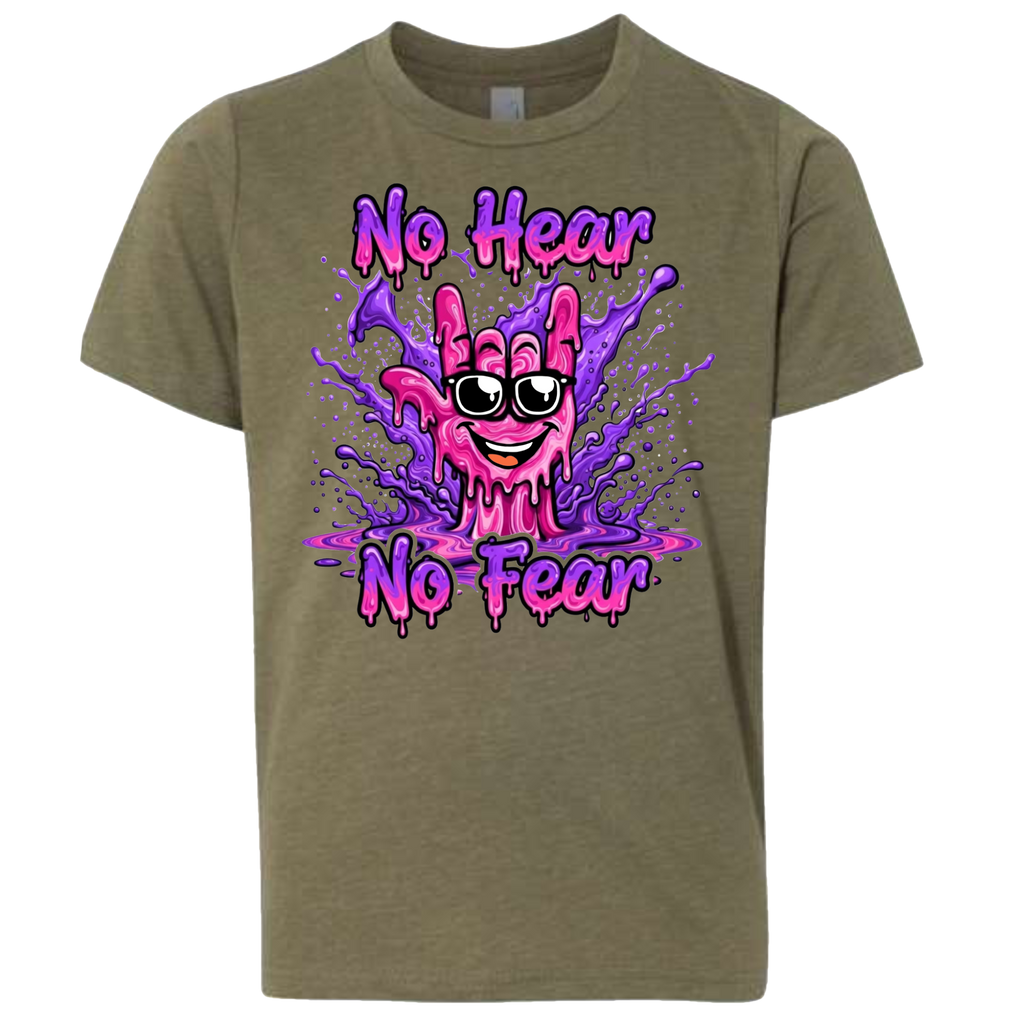 No Hear, No Fear T-Shirt (Kids Sizes)