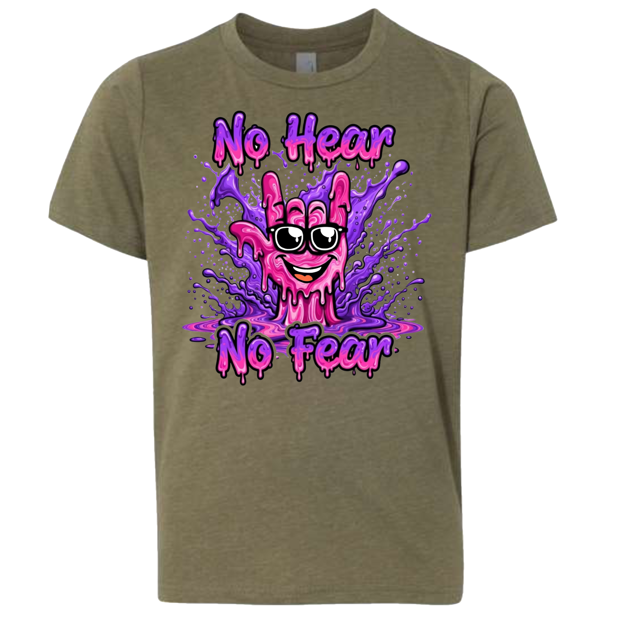 No Hear, No Fear T-Shirt (Kids Sizes)