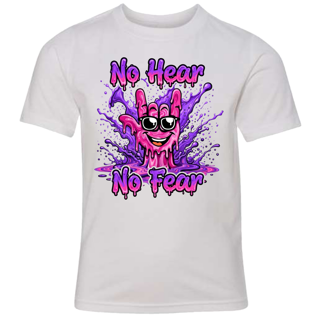 No Hear, No Fear T-Shirt (Kids Sizes)