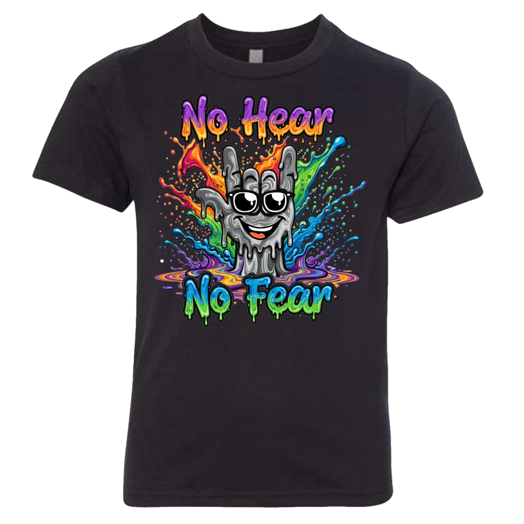 No Hear, No Fear T-Shirt (Kids Sizes)