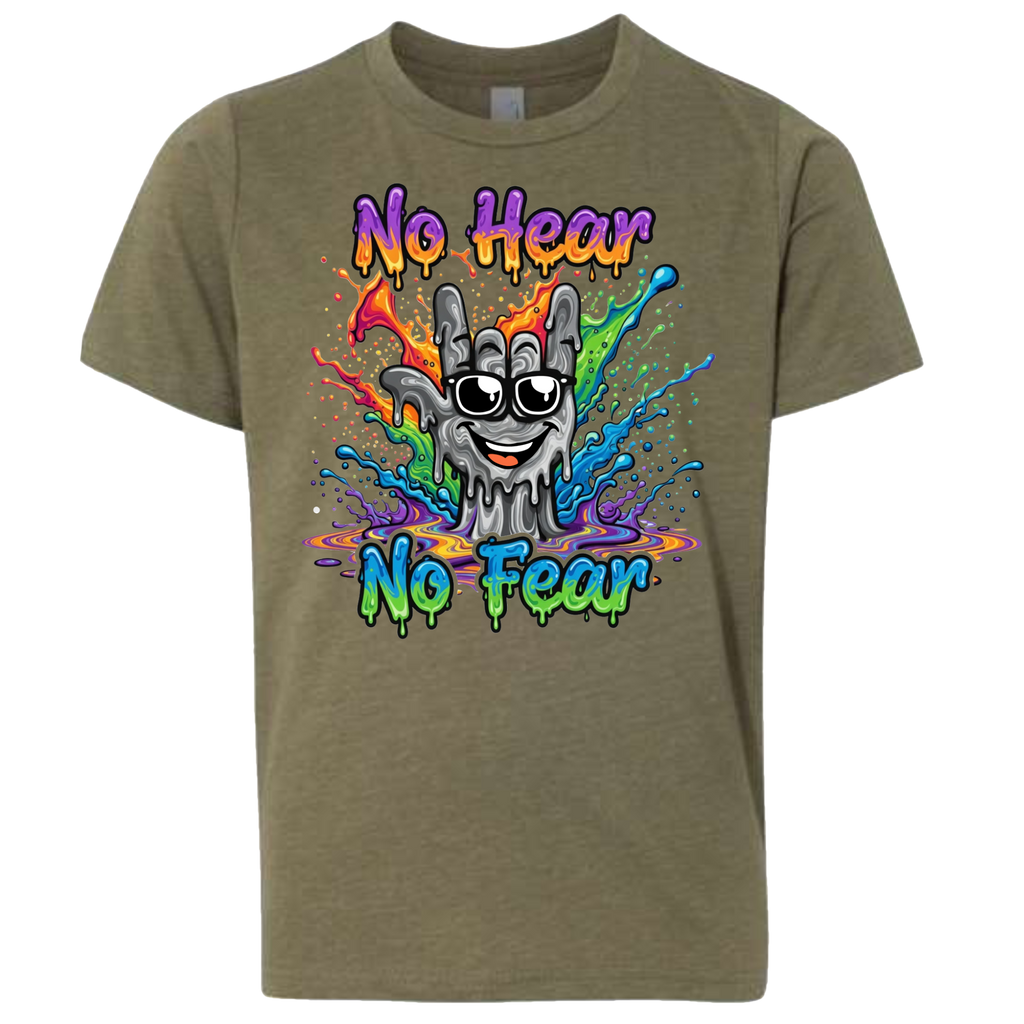 No Hear, No Fear T-Shirt (Kids Sizes)