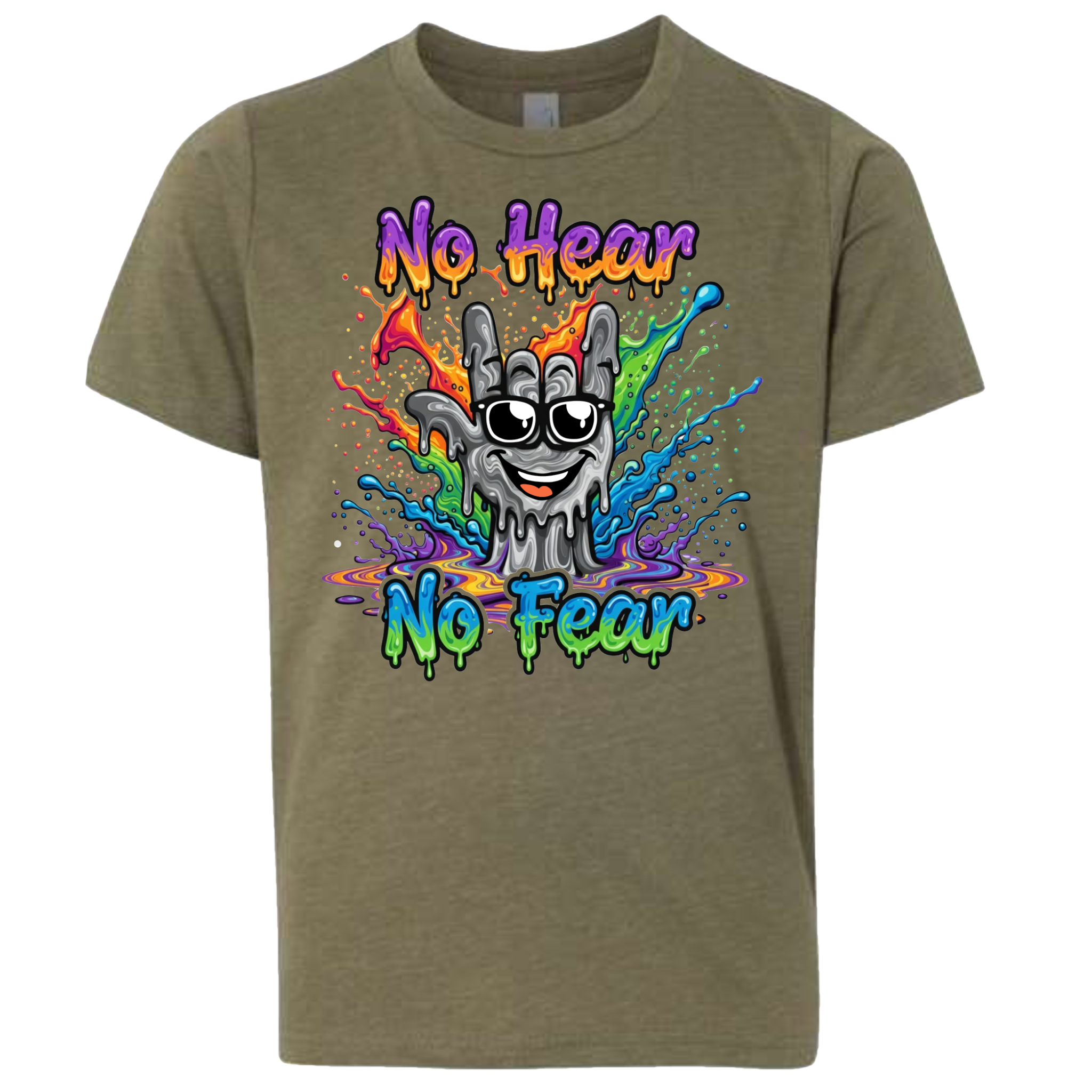 No Hear, No Fear T-Shirt (Kids Sizes)