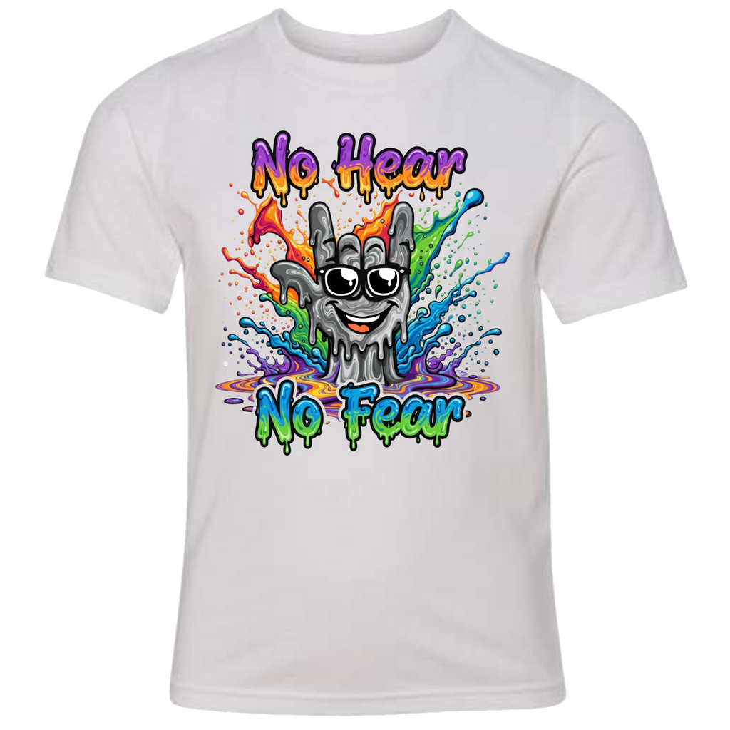 No Hear, No Fear T-Shirt (Kids Sizes)
