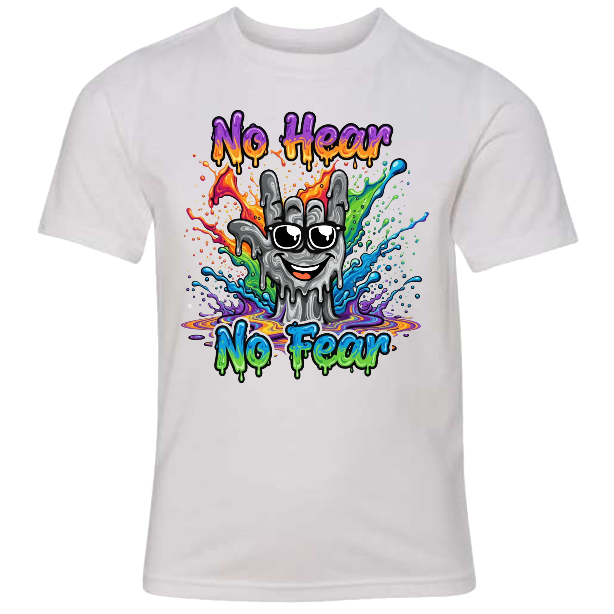 No Hear, No Fear T-Shirt (Kids Sizes)