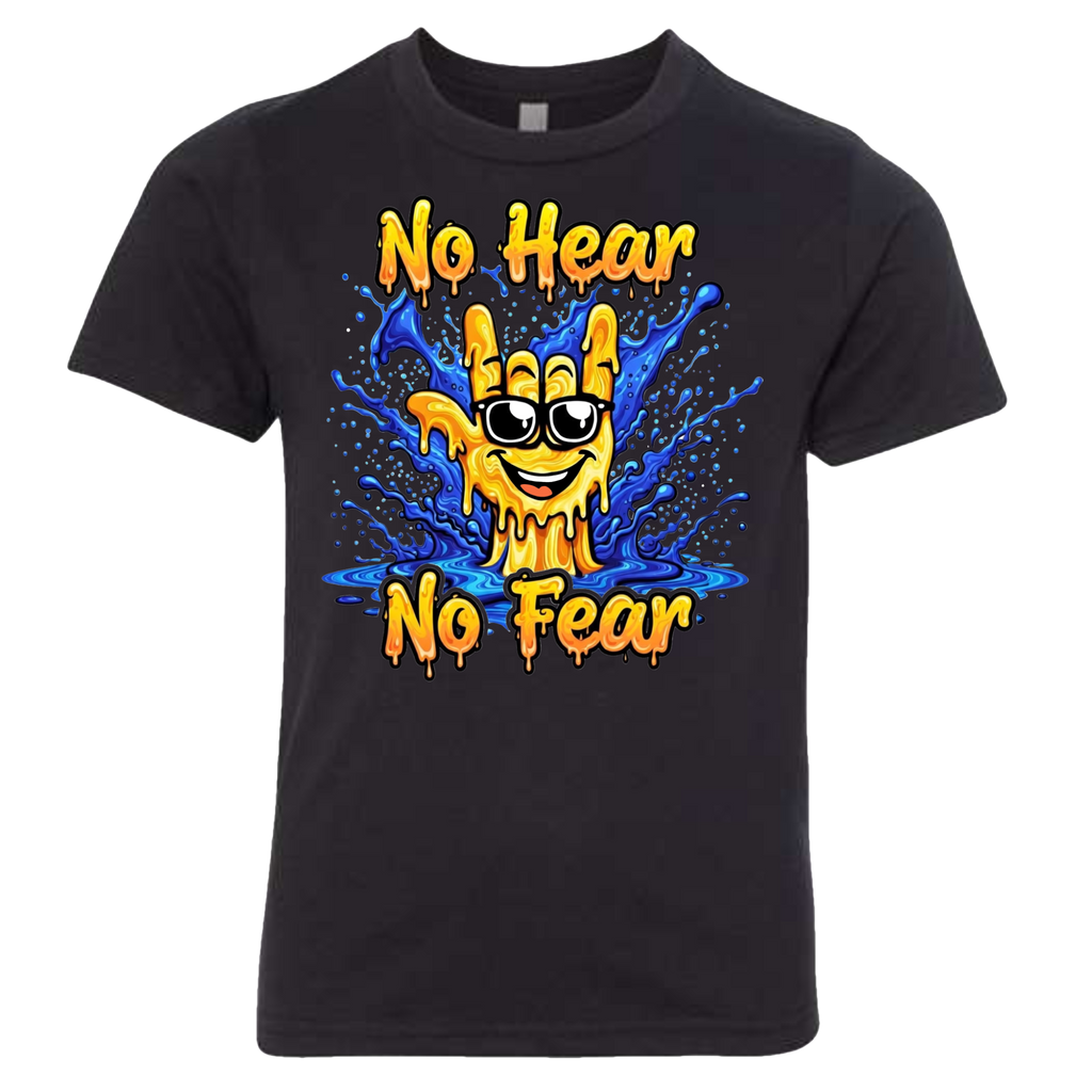 No Hear, No Fear T-Shirt (Kids Sizes)