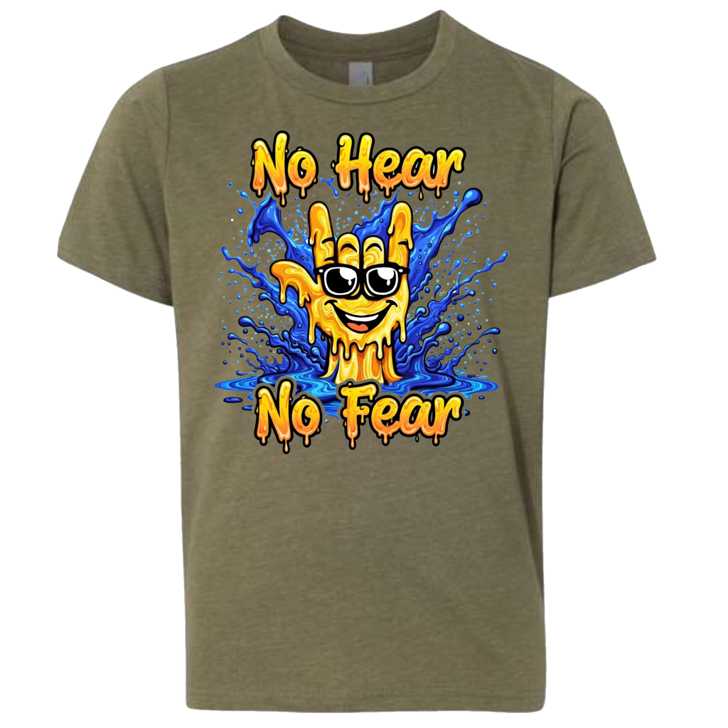 No Hear, No Fear T-Shirt (Kids Sizes)