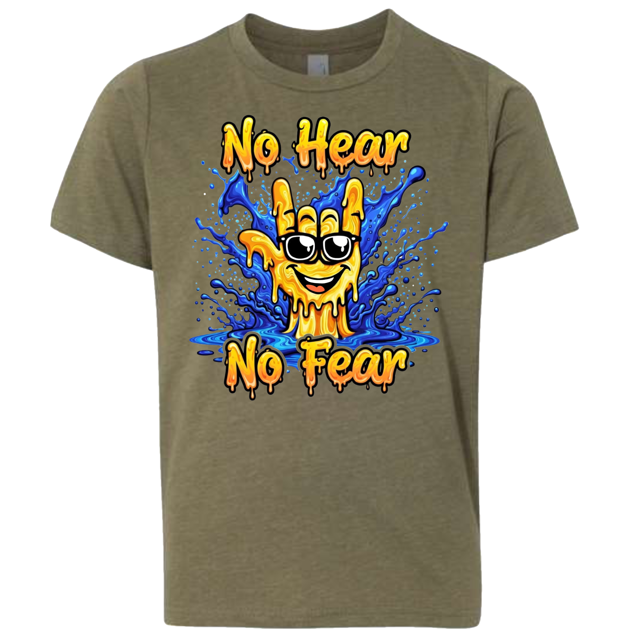 No Hear, No Fear T-Shirt (Kids Sizes)