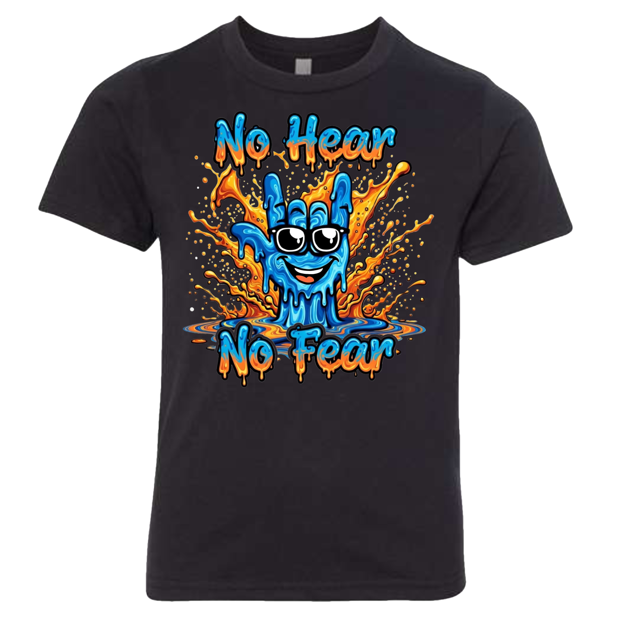 No Hear, No Fear T-Shirt (Kids Sizes)