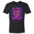 No Hear, No Fear Pink/Purple T-Shirt