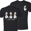 Olaf ILY I Love You Crew Shirt