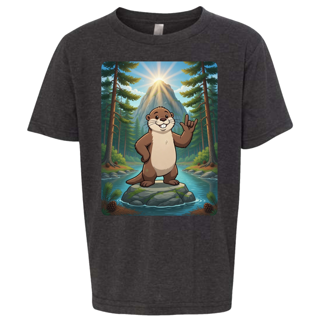ASL Otter T-Shirt (Kids Sizes)