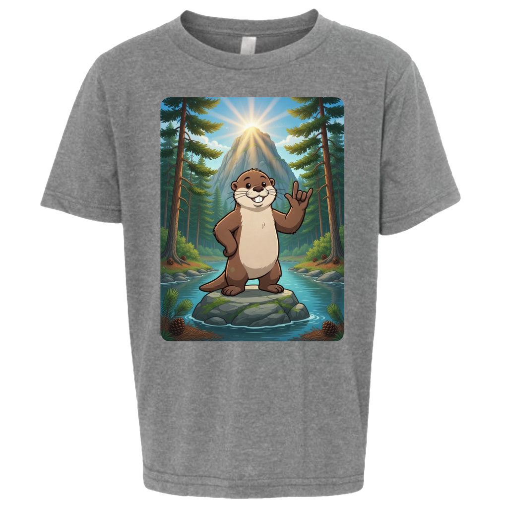 ASL Otter T-Shirt (Kids Sizes)