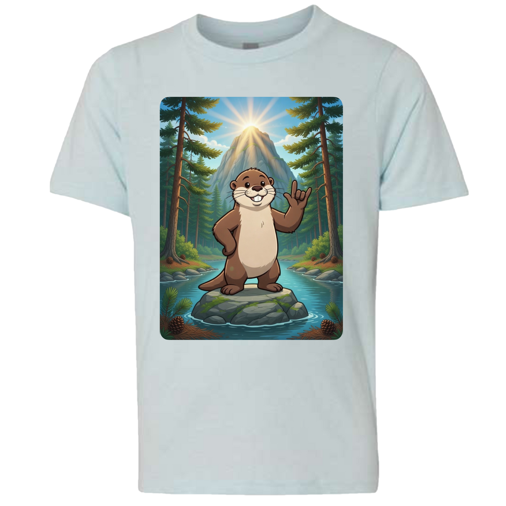ASL Otter T-Shirt (Kids Sizes)