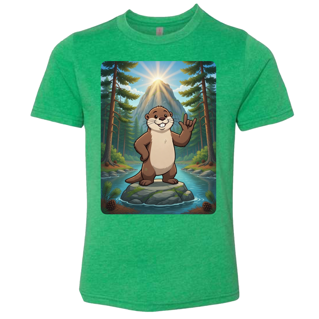 ASL Otter T-Shirt (Kids Sizes)