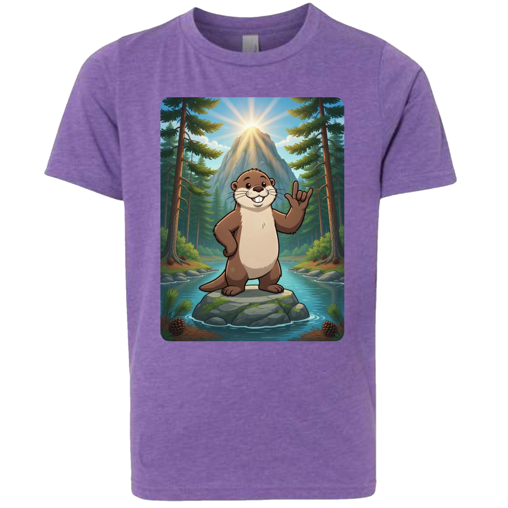 ASL Otter T-Shirt (Kids Sizes)