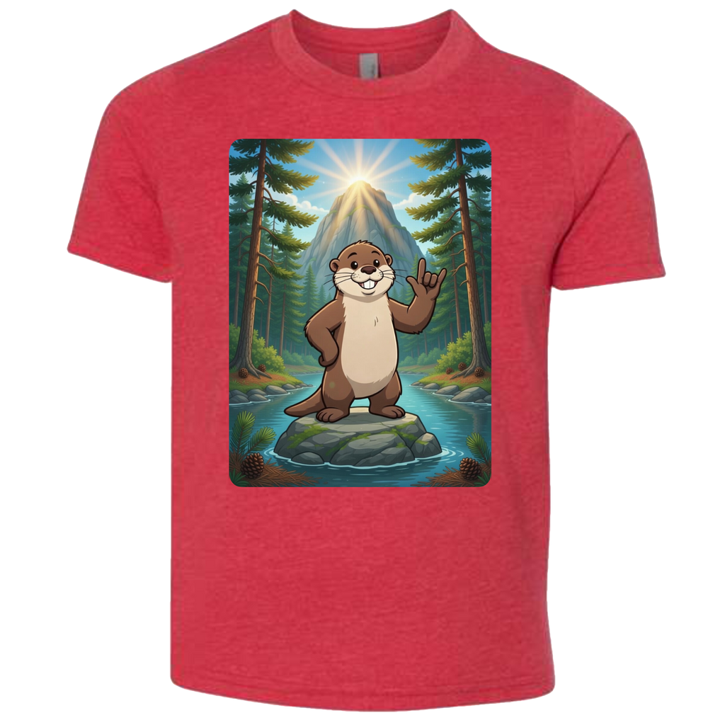 ASL Otter T-Shirt (Kids Sizes)