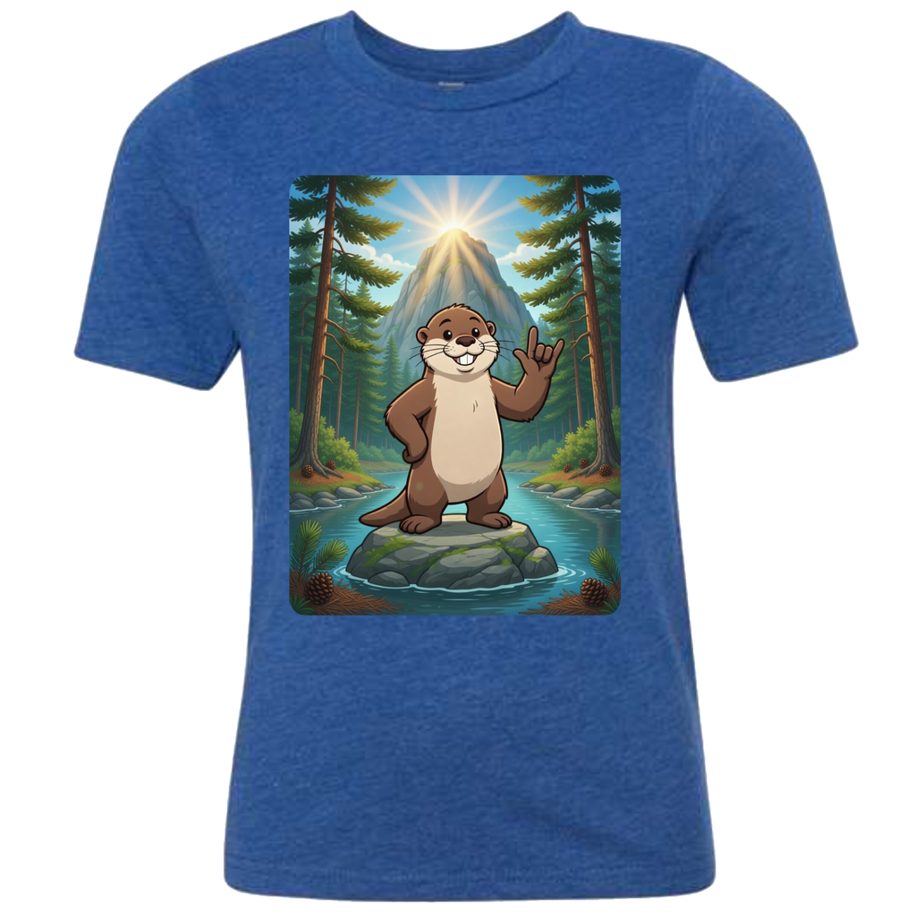 ASL Otter T-Shirt (Kids Sizes)