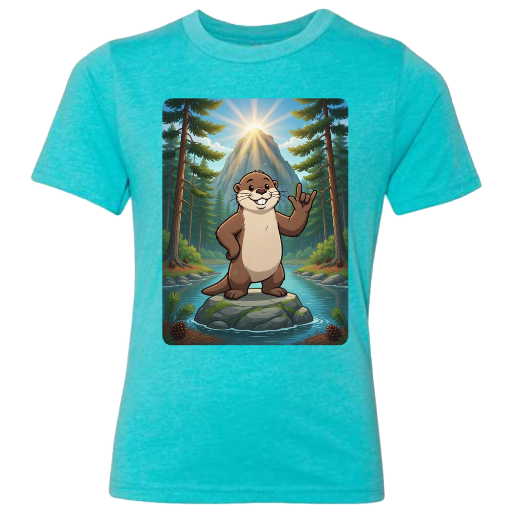 ASL Otter T-Shirt (Kids Sizes)
