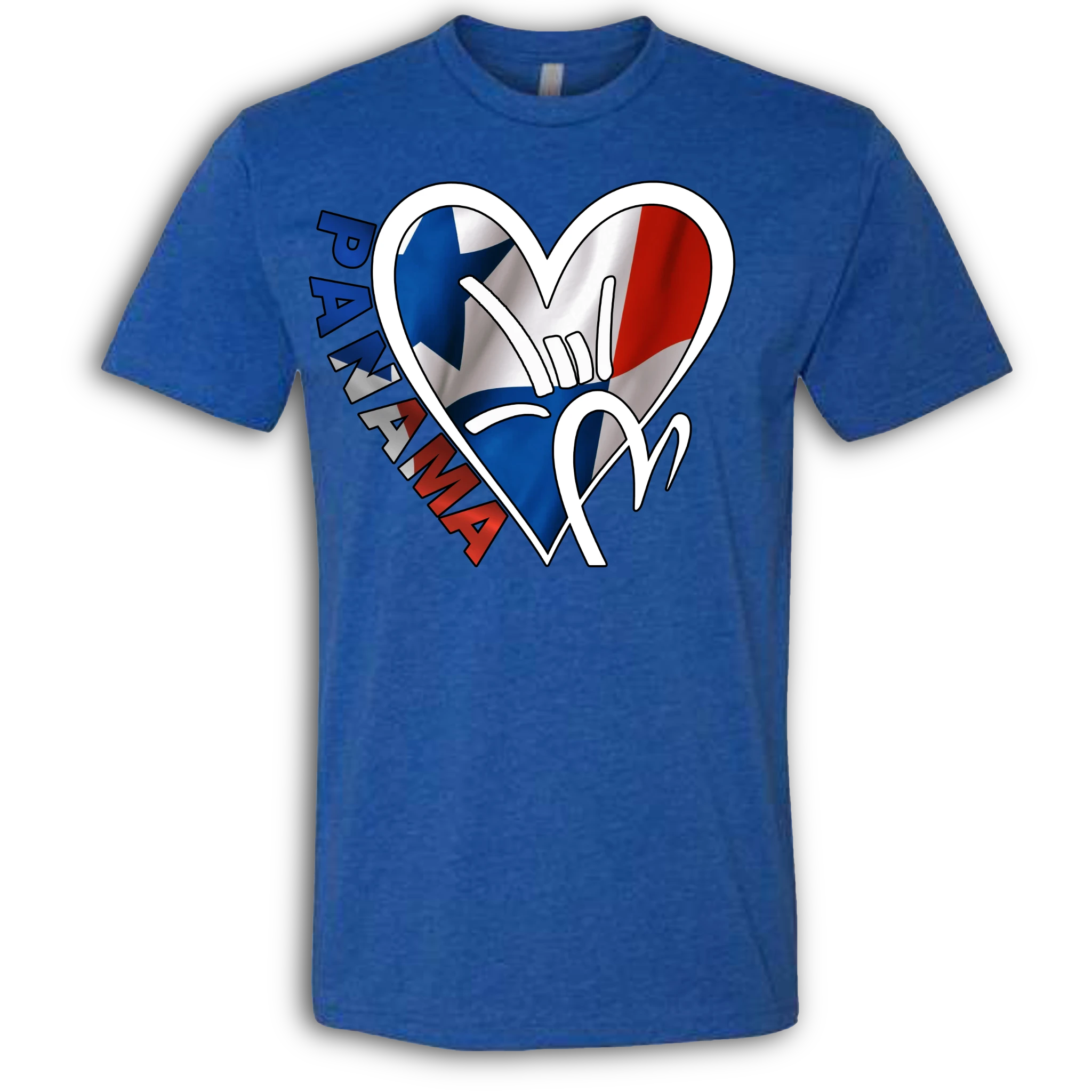 Panama Flag ILY HEART T-Shirt