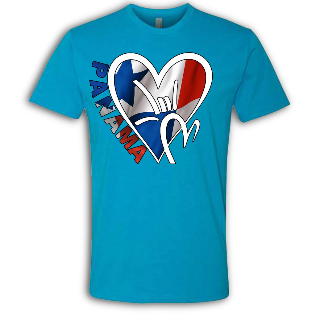 Panama Flag ILY HEART T-Shirt