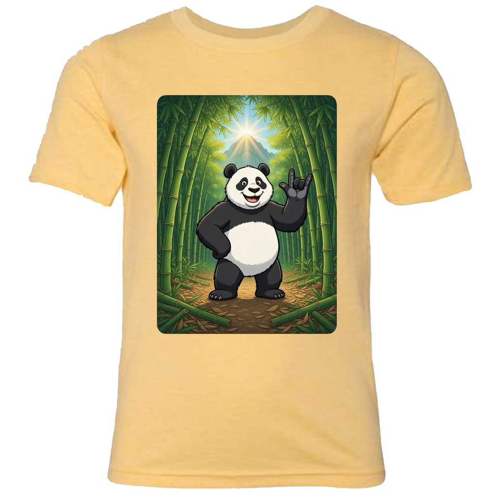 ASL Panda T-Shirt (Kids Sizes)