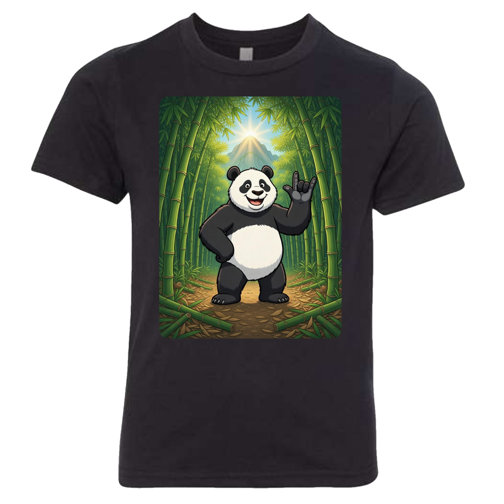 ASL Panda T-Shirt (Kids Sizes)
