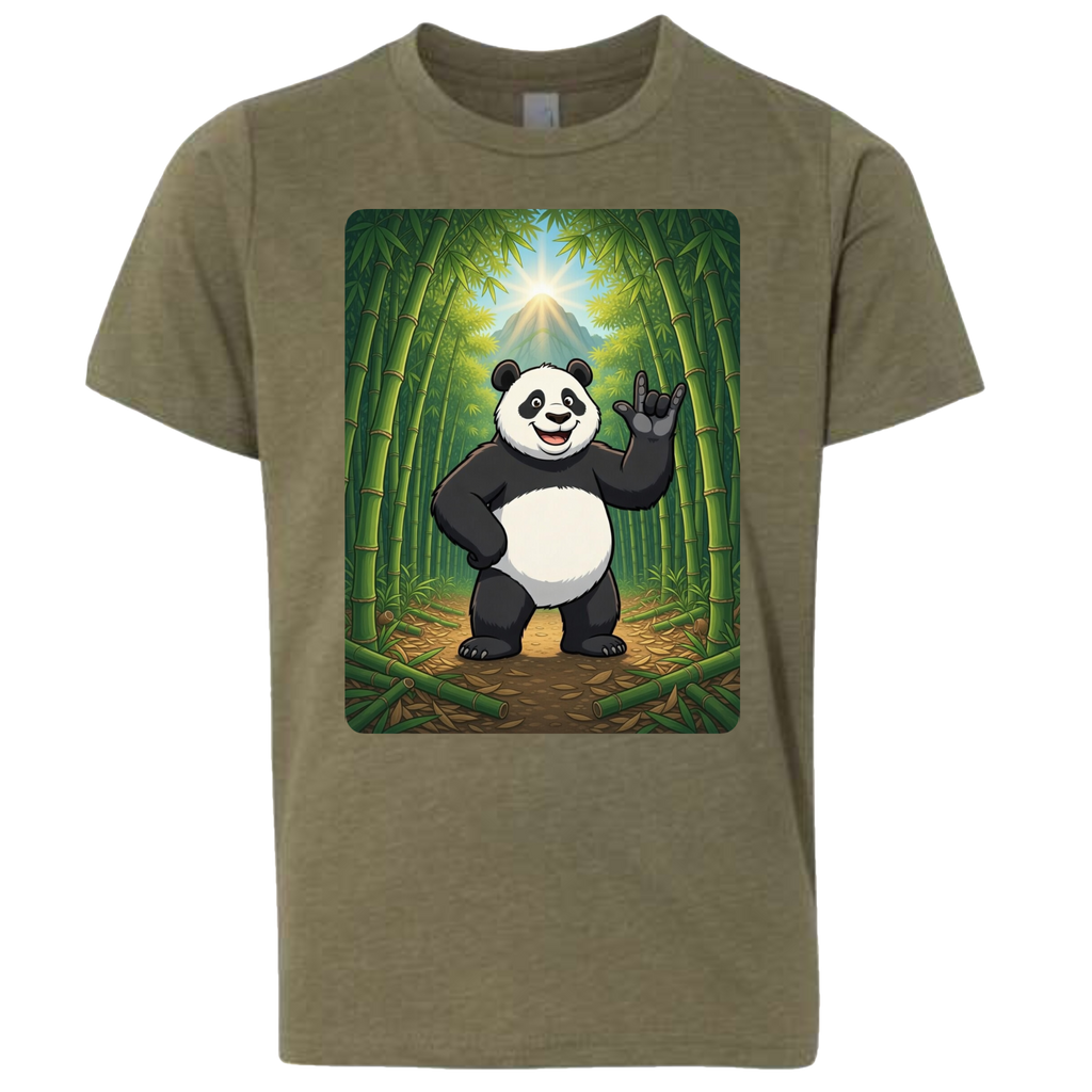 ASL Panda T-Shirt (Kids Sizes)