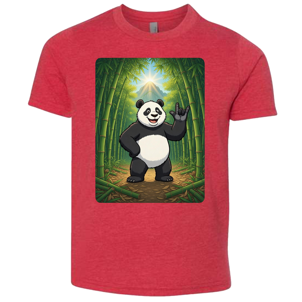 ASL Panda T-Shirt (Kids Sizes)