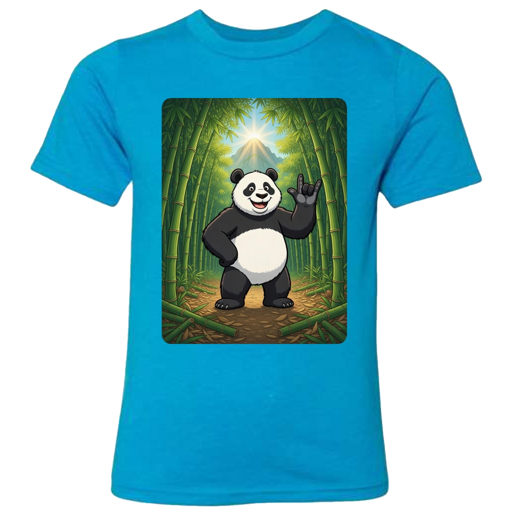ASL Panda T-Shirt (Kids Sizes)