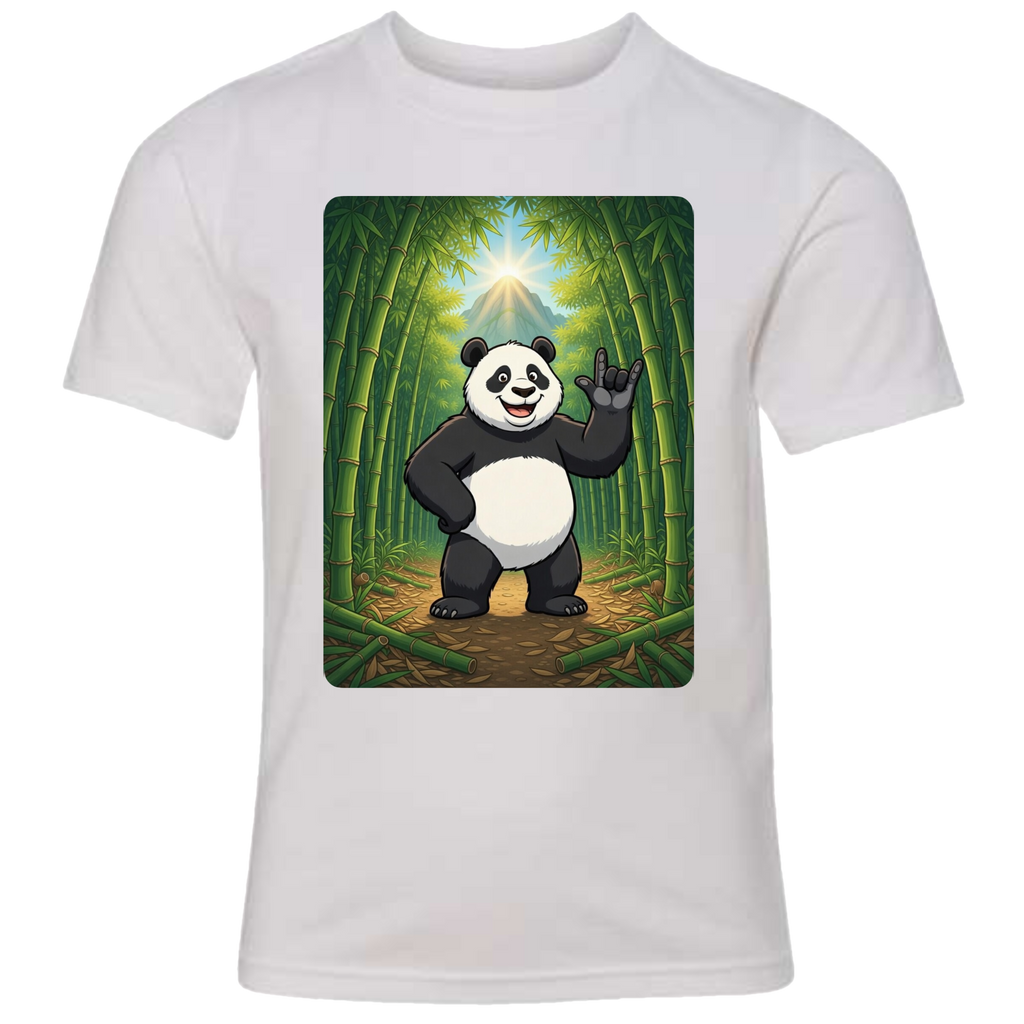 ASL Panda T-Shirt (Kids Sizes)