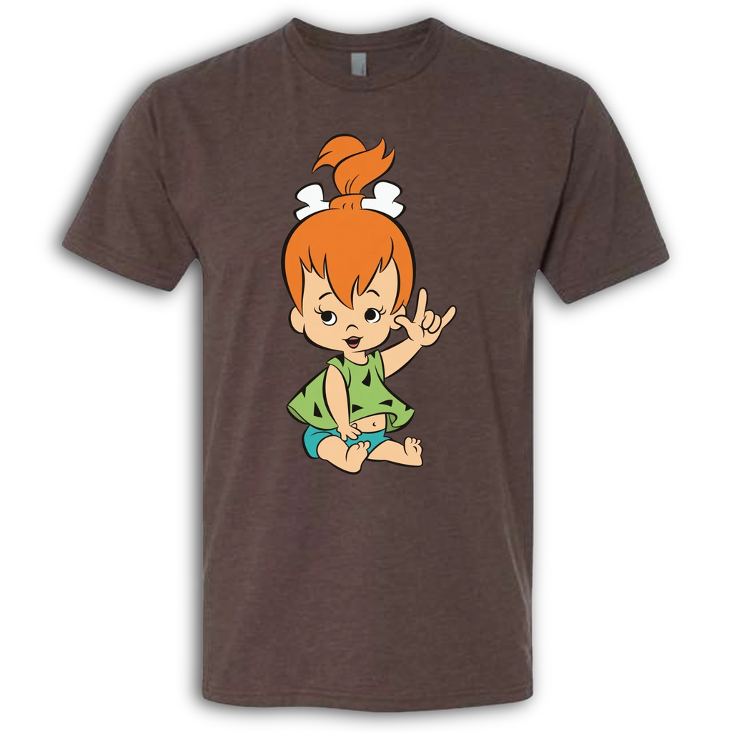 Flintstones - Pebbles ASL T-Shirt