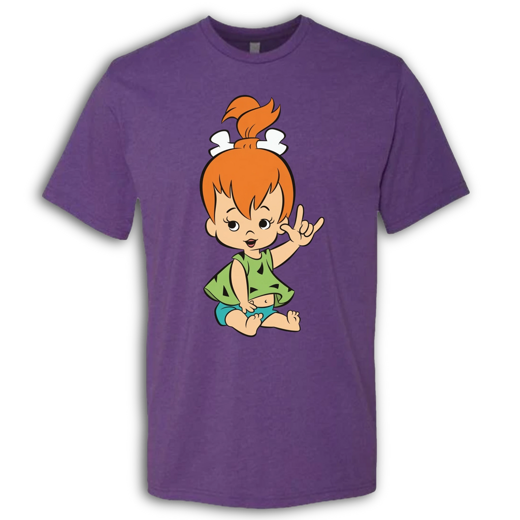 Flintstones - Pebbles ASL T-Shirt