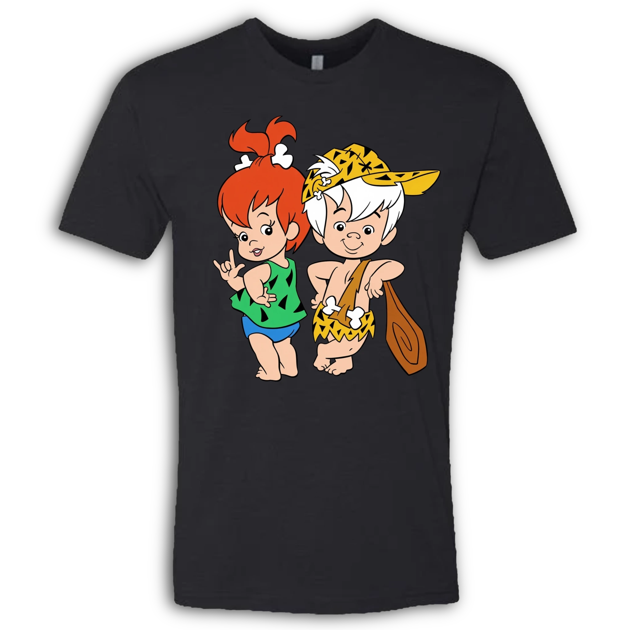 Flintstones - Pebbles & Bam Bam ASL T-Shirt