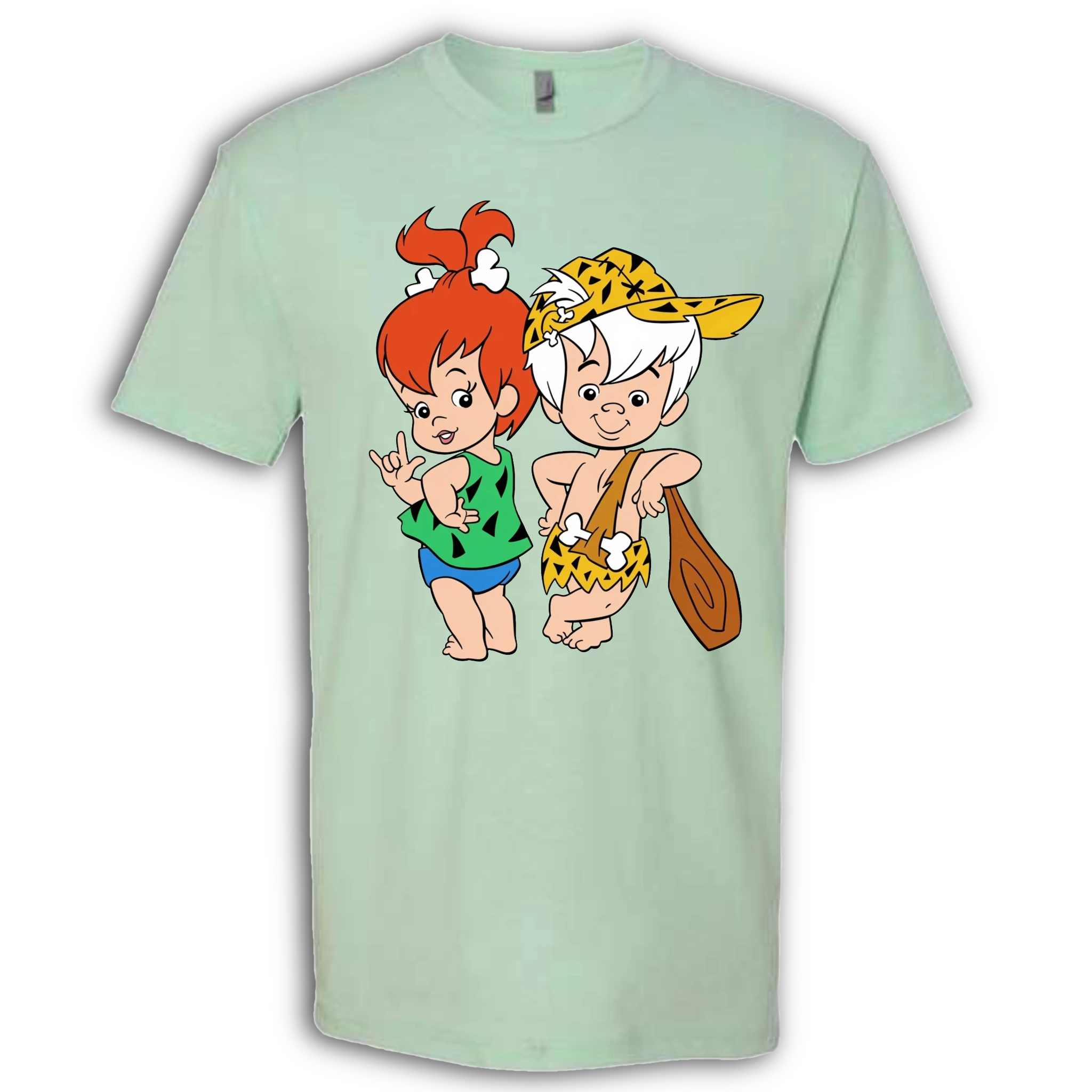 Flintstones - Pebbles & Bam Bam ASL T-Shirt