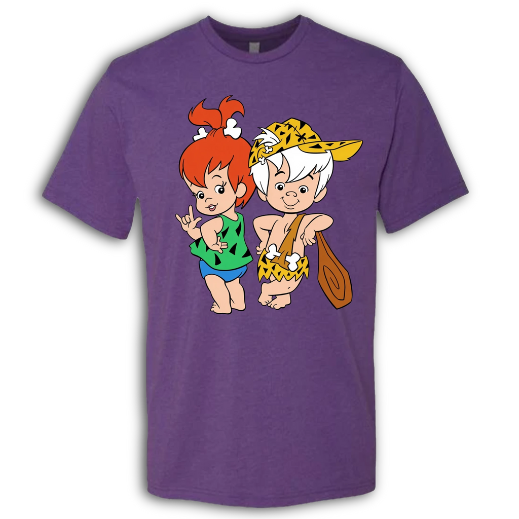 Flintstones - Pebbles & Bam Bam ASL T-Shirt