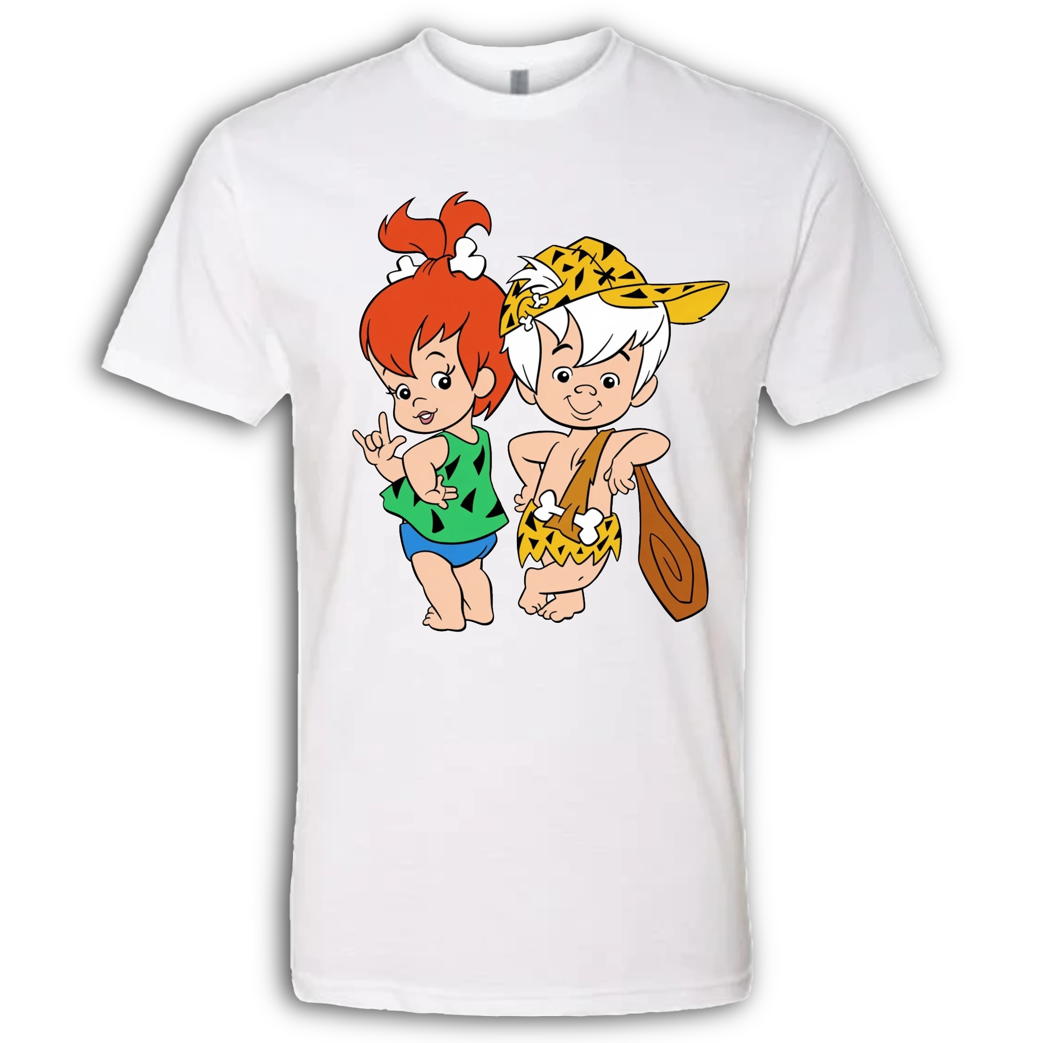 Flintstones - Pebbles & Bam Bam ASL T-Shirt