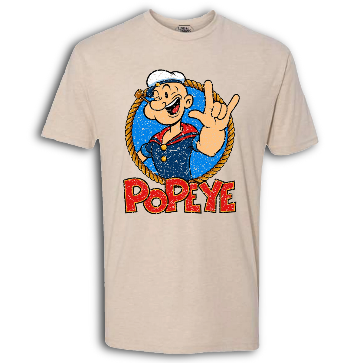 Popeye ASL 02 Crew T-Shirt
